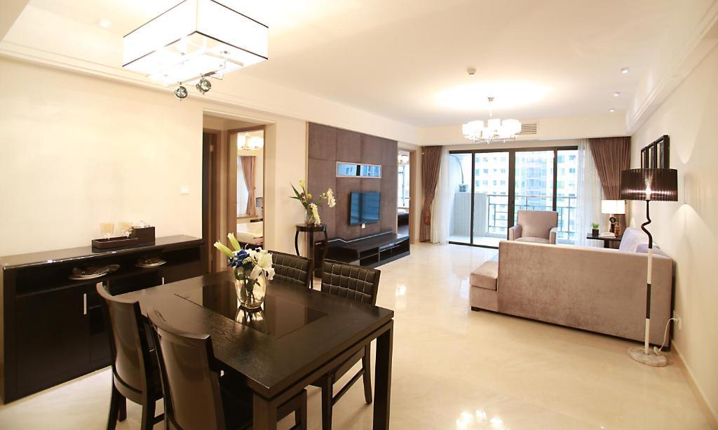 Xcellent International Serviced Apartment กวางโจว ภายนอก รูปภาพ