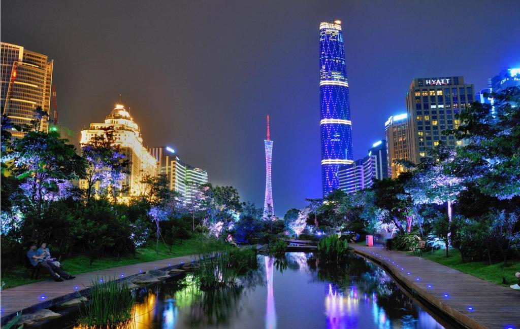 Xcellent International Serviced Apartment กวางโจว ภายนอก รูปภาพ