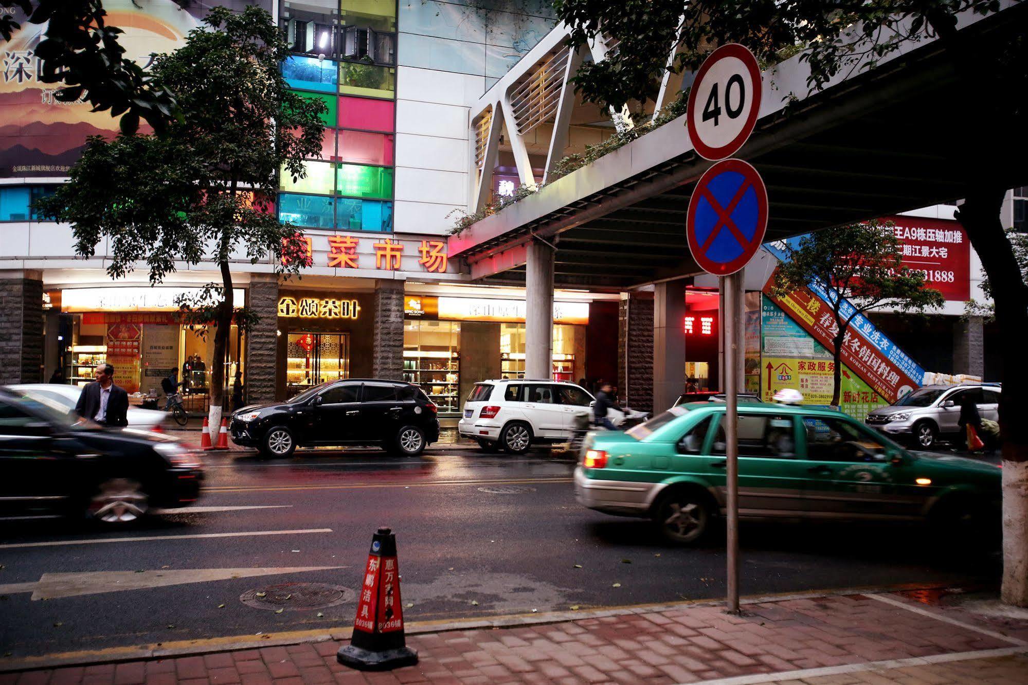 Xcellent International Serviced Apartment กวางโจว ภายนอก รูปภาพ